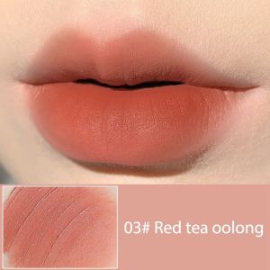 Airy Lip Glaze Matte Velvet Soft Fog Lipstick Permanently Whitens Student Lip Mud ALip Gloss Matte Velvet Matte Finish