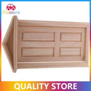 [Eleanor] 1:12 Dollhouse Miniature Simulation DIY Wooden Spire Door Furniture Accessories