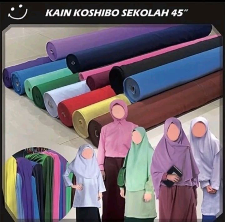 KAIN KOSHIBO 45'' Kain Quality Bidang45” - Kain untuk Baju kurung ...