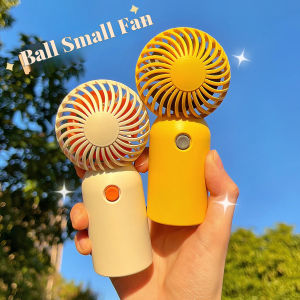 USB Rechargeable Ball-Shaped Mini Handheld Fan Cute and Portable Perfect for Summer Outdoor Office Student Use and Dragon Boat
