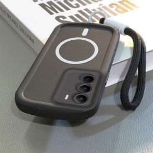 เคสสำหรับ realme C75 C75X REALME C71 เคสศัพท์ 4G เคสนิ่มกันกระแทก ดีไซน์ใหม่สวยงาม พร้อมการติดตั้งแม่เหล็กไร้สายและสายคล้องคอ JTDTGSBS01