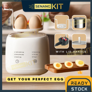Automatic Egg Boiler Malaysia Plug Multifunction Egg Steamer Breakfast Machine Egg Cooker 煮蛋器 蒸蛋器 早餐机
