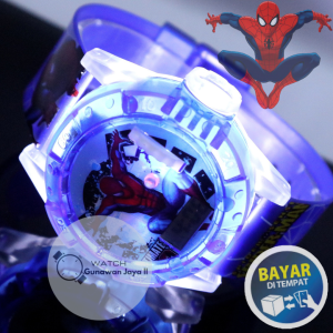 JAM TANGAN FASHION ANAK LAKI LAKI LASER PROYEKTOR DAN MELODI KARAKTER TG989 GROSIR MURAH