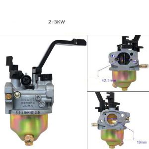 Chế hòa khí máy phát điện Chế hòa khí máy xăng Bình xăng con động cơ xăng 168/170/188/190F/2kw3KW5kW7KW8KW