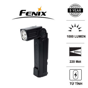 Đèn pin công nghiệp FENIX WT25R độ sáng 1000 lumen chiếu xa 220m đuôi nam châm pin 18650 3400mAh sạc nam châm Đèn Đèn pin
