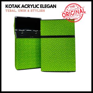 Kotak Rokok Akrilik Premium [AMS-07] | Tempat Penyimpanan Rokok Acrylic Elegan