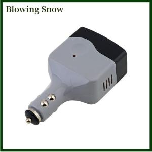 Blowing Bộ chuyển đổi điện thoại di động trên xe hơi Bộ chuyển đổi biến tần Bộ sạc DC 12V 24V sang AC 220V + USB