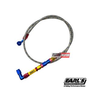 KABEL SELANG REM DEPAN VARIASI MODEL PSI KARBON CNC 90 95 CM motor SERAT ORI EARLS UNIVERSAL