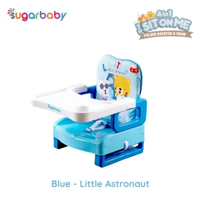 NEW Sugarbaby 4in1 SitOnMe Folded Booster & Chair / kursi Makan Anak - LittleAstronaut