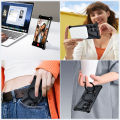 OATSBASF Z Case Minimalist Bumper Phone Case for Samsung Galaxy S25 Ultra with 360° Rotation Ring. 
