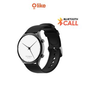 OLIKE Jam Tangan Smartwatch FW2 1.39 Inch | Bluetooth Call | Waterproof IP68 | Jam Tangan Pria / Wanita | Smart Watch Health & Sleep Monitoring | Custom Watch face | Period Tracker