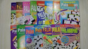 PALAISIPAN/KROSWORD puzzles in BUNDLE puzzles assorted series 30-48 pages each series with answers