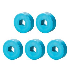 5Pcs Furniture Hinge Spacers Plastic Hinge Plug Round Hinge Hole Cover for Door Hinge Alignment And Protections