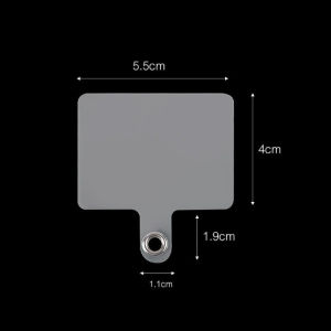 Phone Lanyard Patch PVC Universal Phone Accessories For Phone Lanyard Attachment Cellphone