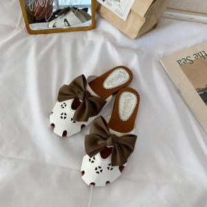 Summer Womens Versatile Flat Bottom Half Slippers Fashion Sandals