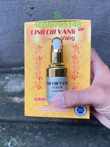 Serum Mụn & Thâm Collagen Linh Chi Vàng Vip 25ml/Chai