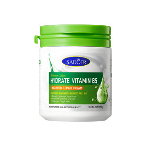 KADAIE Beauty SADOER Vitamin B5 Rich Moisturizing & Nourishing Repair Cream - Collagen Infused for Face & Body Deep Hydration for Dry Skin 170g