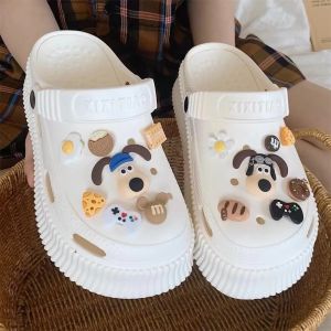 Sandal Slop Wanita Sepatu Wedges Sol Tebal Sandal Baim Wedges Baim Wanita Anti-selip