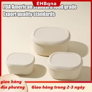 [COD] EHBqna 3PF Ship within 24 hours 200 300 600ml Silicone Bento Hộp Ăn Trưa container không bị rò rỉ ăn trưa container bpa-miễn phí máy rửa chén an toàn