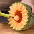 4 In 1 Watermelon Slicer Cutter Scoop Fruit Carving Cutter Fruit Platter Fruit Dig Pulp Separator Kitchen Gadgets Acces. 