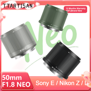 TTArtisan 50mm F1.8 NEO Full Frame Auto Focus AF Mirrorless Lens for Sony E FE Nikon Z Leica Sigma Lumix L Mount A7C A7R Z6 Z7