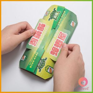 AW กับดักแมลงสาบ เหียวหนึบ กาวดักแมลงสาบ ราคาต่อ 1 ชิ้น ใช้เหยื่อที่มีกลิ่นแรง Cockroach trap