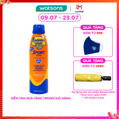 Banana Boat Sport Ultra Sunscreen Continuous Spray SPF100 PA+++ 170g