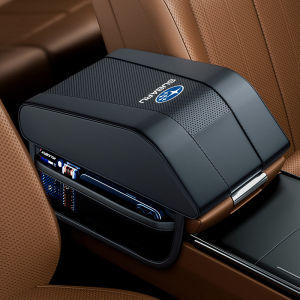 Leather Car Armrest Box Height Pad Armrests Cushion For Subaru Crosstrek Forester XV Impreza WRX sti Outback Levorg BRZ