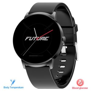 2023 NEW Xiaomi Glucose Smart Watch Men Blood Pressure Blood Oxygen Body Temperature Heart Rate Alarm IP68 Waterproof Smartwatch Women