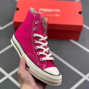 Giày Phủ Điền Hui Converse 1970s Giày Vải Bố Đế Xanh Mềm Lưu Hóa Giày Đôi Tăng Chiều Cao Mùa Hè Hàng Đầu Cao Thấp Học Sinh