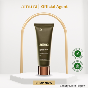 Amura Hyaluronic Acids & Ceramide Gentle Cleanser 100ml - Sabun Pembersih Wajah Pelembab Kulit untuk Kulit Sensitif/Maturn
