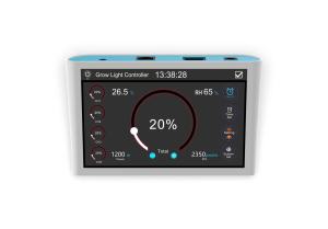 พร้อมส่ง Smart Grow Light Controller RJ45+RJ14 หน้าจอสัมผัส LED เครื่องวัด อุณหภูมิในตัว ความชื้น WIFI controller ตัวจับเวลา เซ็นเซอร์