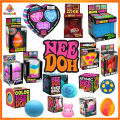 【Needoh】Squishy dính tay Đồ Chơi Giải Trí Siêu Lớn Needoh Maltose Ice Cube Stress Relief Ball Blue Pink Purple Rosie Toy Sáng Tạo Cho Người Lớn Schylling NeeDoh Nice Cube Sensory Fidget Toy NeeDoh Teenie Sparkle Squeeze trái tim nhỏ Sparkly trái tim. 