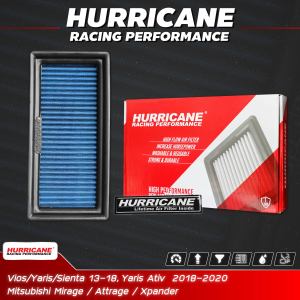 รุ่นใหม่ผ้าน้ำเงิน กรองอากาศ Hurricane Slash เพิ่มแรงม้าและอัตราเร่ง ล้างน้ำได้ ใช้ได้กว่า 1 แสนโล