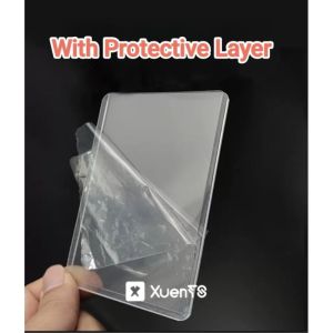 [🇲🇾Ready Stock] 100pcs Toploader Card Protector UV Protection TCG Digimon MTG PTCG OP Kpop Card POKEMON 100张收藏卡硬卡套