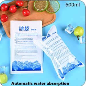 Reusable Dry Cold Ice Cooler Bag Extra Coldness Multiple Size For Lunch Box Seafood Cans Medical Pack