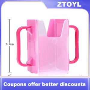 【ZTOYL】 Chống-bóp cup chủ có thể điều chỉnh cốc sữa chủ nước trái cây hộp chủ cầm tay uống chủ đối với nhà xe hoặc đi du lịch
