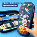 3d Pencil Case Box Cute Pen Pouch Large Capacity Waterproof Boy Gilrs School Supplies Stationery School Pencil Case Stationery  School Supplies Pencil Box School Pencil Cases Stationery Unicorn School Supplies Trousse Scolaire. 
