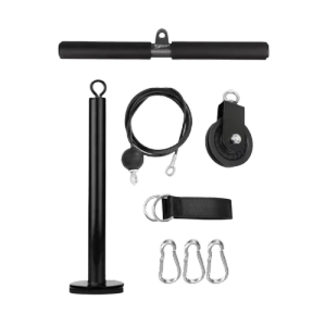 Katrol Fitness Set Home Gym Alat Fitness Angkat Beban Pulley Cable Machine