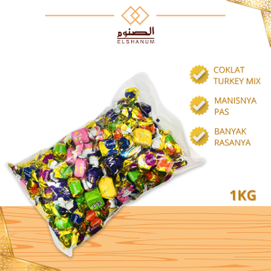 Coklat TURKEY MIX 1kg - Coklat Arab lumer oleh-oleh haji dan umroh - SHABANI STORE