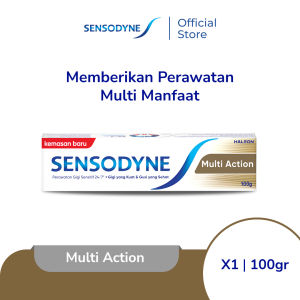 Sensodyne Toothpaste Pasta Gigi Sensitif Perawatan Multi Manfaat Multi Action 100gr