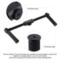 PULUZ PU369 Dual Handheld Grip Aluminum Tube Stabilizer. 