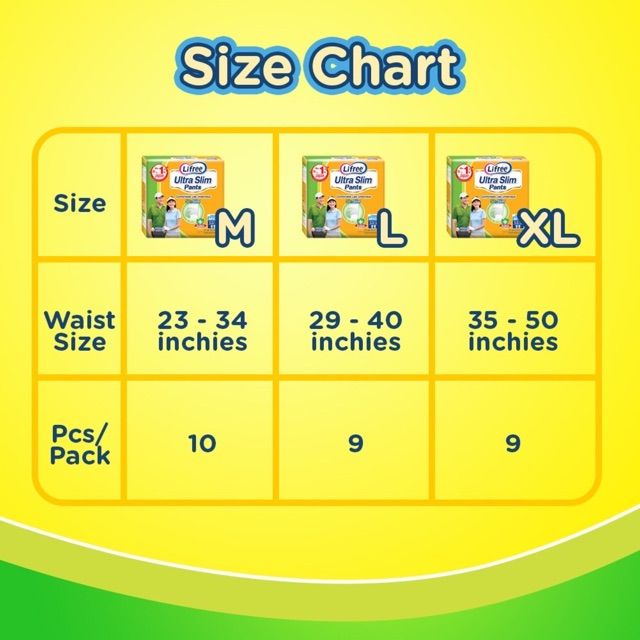 Lifree%20Ultra%20Slim%20Pants%20Adults%20Disposable%20Diapers%20(Unisex)%20(M10,%20L9%20or%20XL9)%20-%20Image%204