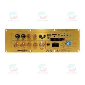 D1500 D2000A 2.1 Channel Bluetooth Multi-function Digital Amplifier Board High Subwoofer High Power 5.0 Bluetooth Reverberation Charging Microphone Karaoke