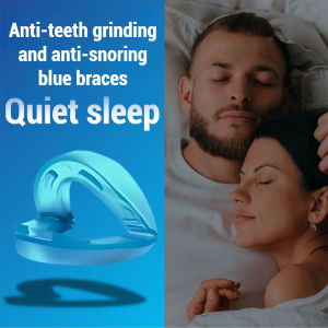 Mouth Guard Night Sleep Adults/Teeth Grinding Dental Guard/Anti Snoring Blue Braces For Quiet Sleep/Oral Care Solution Men Women