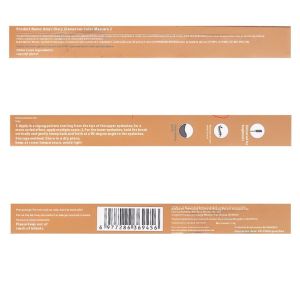 FAYANZI AMYS ไดอารี่ที่มีสีสันมาสคาร่าเรียวแปรงเล็กๆหัวหลอดทองมาสคาร่ายาวดัดผมธรรมชาติไม่ง่ายที่จะจาง