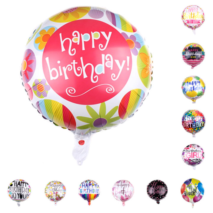 round balloons