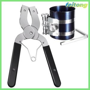 【feitong】🚕🚕【HOT SALE】 Piston Ring Installer Piston Ring Plier Piston Ring Compressor Tool Stainless Steel Vehicle Maintenance Clamp Durable Engine