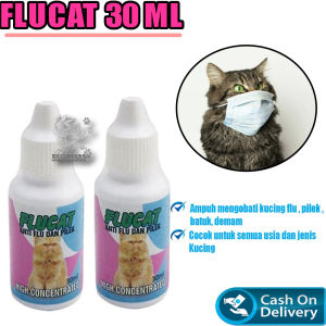 Beauty FLUCAT 30 ML Anti Flu dan Pilek Untuk Kucing Obat Flu Kucing Obat Kucing Pilek Obat Kucing Sakit