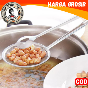 ALAT DAPUR SERBAGUNA CAPITAN SARINGAN / SARINGAN MINYAK + PENCAPIT  2 in 1/ SARINGAN KACANG
